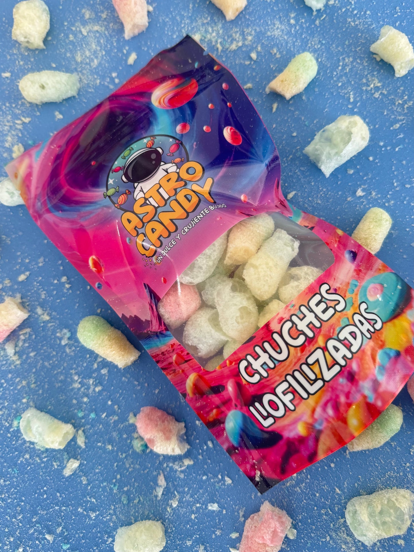 Patitas Pulpos liofilizados